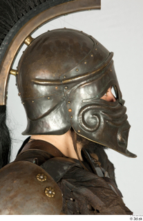 Photos Gladiator in armor 2 Gladiator arena fighter head helmet…